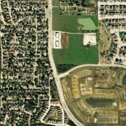 2828 Lake Ville Drive, Flower Mound, TX High Resolution Satellite Map