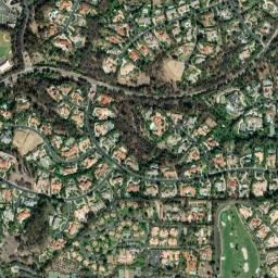 Fairbanks Ranch map(satellite map)