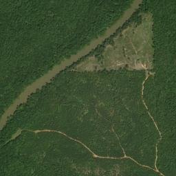 Bibb County map(satellite map)