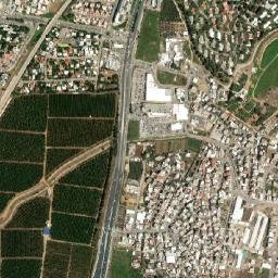 El Mazra‘a map(satellite map)