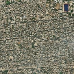 Bannu map(satellite map)