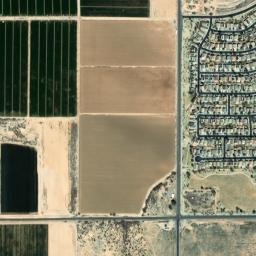 Borree Corner Arizona High Resolution Satellite Map