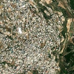 Beit Jann map(satellite map)