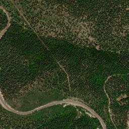 Lincoln National Forest 1629-1657 U.S. 82 High Resolution Satellite Map