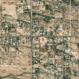 Cactus Forest Arizona High Resolution Satellite Map