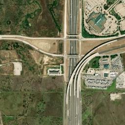 Interstate 35W, Fort Worth, TX 76177, USA High Resolution Satellite Map