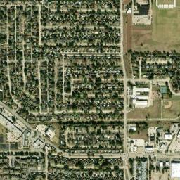 Satellite view of Duck Creek Golf Club