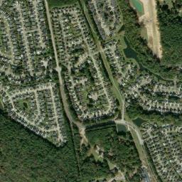 Satellite view of Yeaman's Hall Club Golf Course