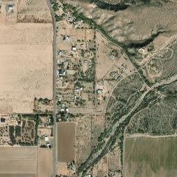 Bryce Arizona High Resolution Satellite Map