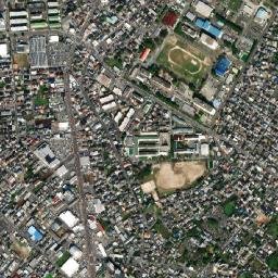 Ōmura map(satellite map)