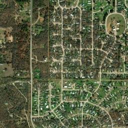Pelican Bay map(satellite map)