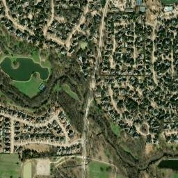 219 Creekway Bend Southlake TX Satellite Map