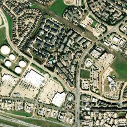 8124-8288 North Macarthur Boulevard Irving TX High Resolution Satellite Map