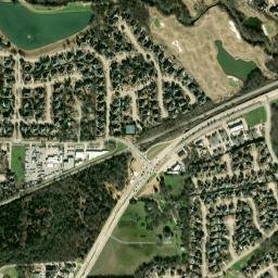 1811-1815 Thames Trail Colleyville High Resolution Satellite Map