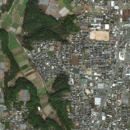 Uekimachi-mōno map(satellite map)