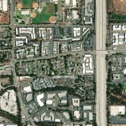 Carroll Canyon Rd & Interstate 15, San Diego, CA High Resolution Satellite Map
