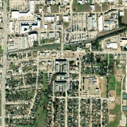 Rowlett map(satellite map)