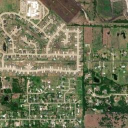 Rockwall County map(satellite map)