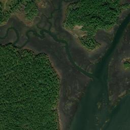 Satellite view of RiverTowne Country Club