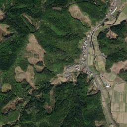 Saiki-shi map(satellite map)