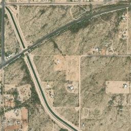 Peters Corner Arizona High Resolution Satellite Map