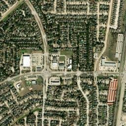 Park Vista Boulevard, Fort Worth, TX High Resolution Satellite Map