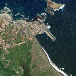 Porto Moniz map(satellite map)
