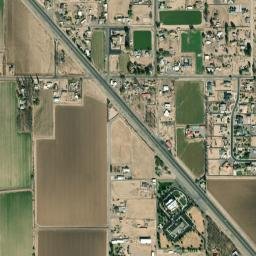 Central Arizona High Resolution Satellite Map