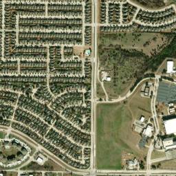 Satellite view of The Golf Club at Fossil Creek