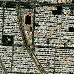 Shahin Shahr map(satellite map)