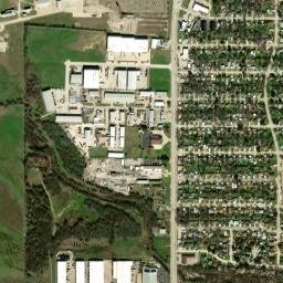Blue Mound map(satellite map)