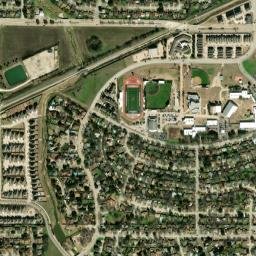 7401-7499 Mid Cities Blvd, North Richland Hills, TX High Resolution Satellite Map