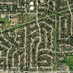 3141 Whisperwood Lane, Bedford, TX 76021 High Resolution Satellite Map