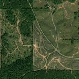 Hogglesville Alabama High Resolution Satellite Map