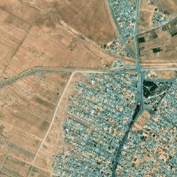 Shapur Abad map(satellite map)