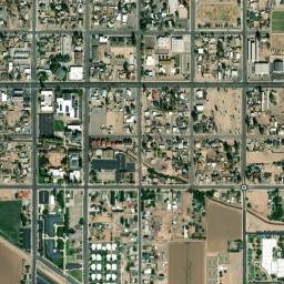 Thatcher map(satellite map)