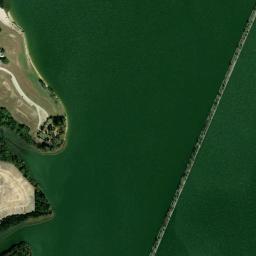 Satellite view of Lake Ray Hubbard Windsurf Bay Park