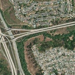 Elvira California High Resolution Satellite Map