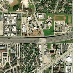 329-349 North Ector Drive, Euless, TX High Resolution Satellite Map