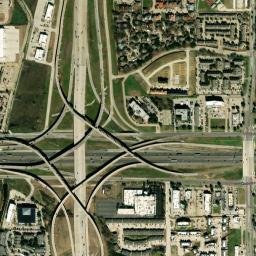 4956-5184 W Airport Fwy, Irving, TX High Resolution Satellite Map
