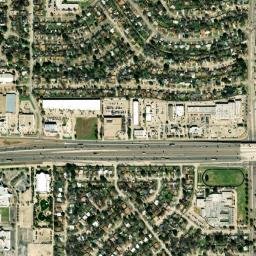 2541 West Rochelle Road Irving TX High Resolution Satellite Map