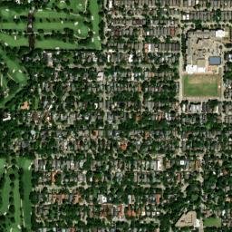 Highland Park map(satellite map)