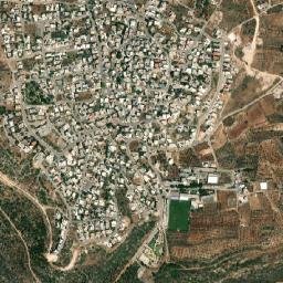 Kaukab Abū el Hījā map(satellite map)