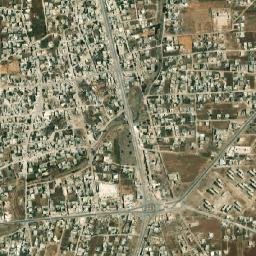 Ash Shaykh Miskīn map(satellite map)