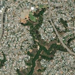 North Clairemont California High Resolution Satellite Map