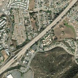 13298 Hwy 8 Business, Lakeside, CA 92040, USA High Resolution Satellite Map