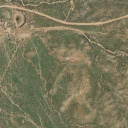 Barkerville Arizona High Resolution Satellite Map