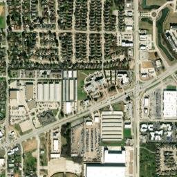 610 S Industrial Blvd, Euless, TX 76040, USA High Resolution Satellite Map