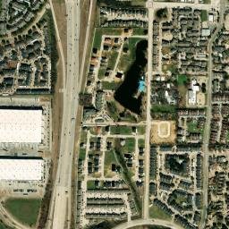 1116-1118 Olde Towne Dr, Irving, TX 75061 High Resolution Satellite Map