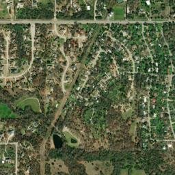 Lakeside map(satellite map)